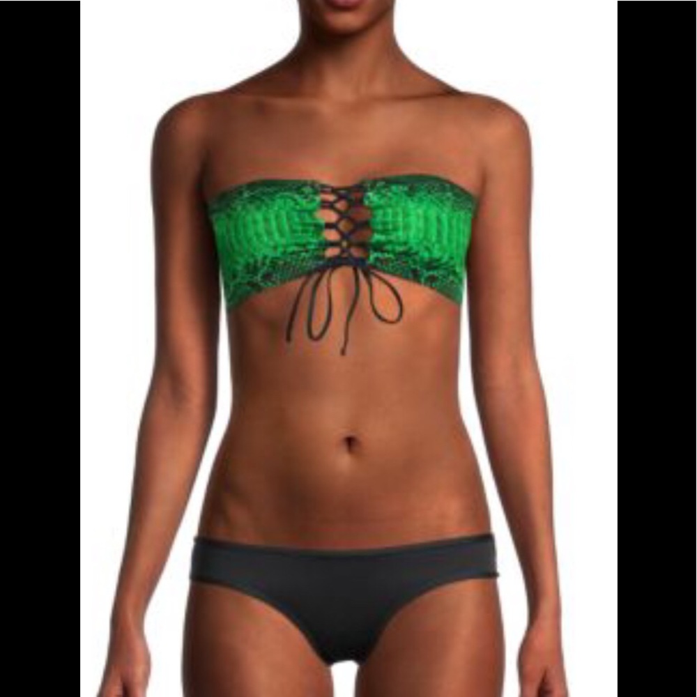Peixoto Bandeau Bikini Top. NWOT